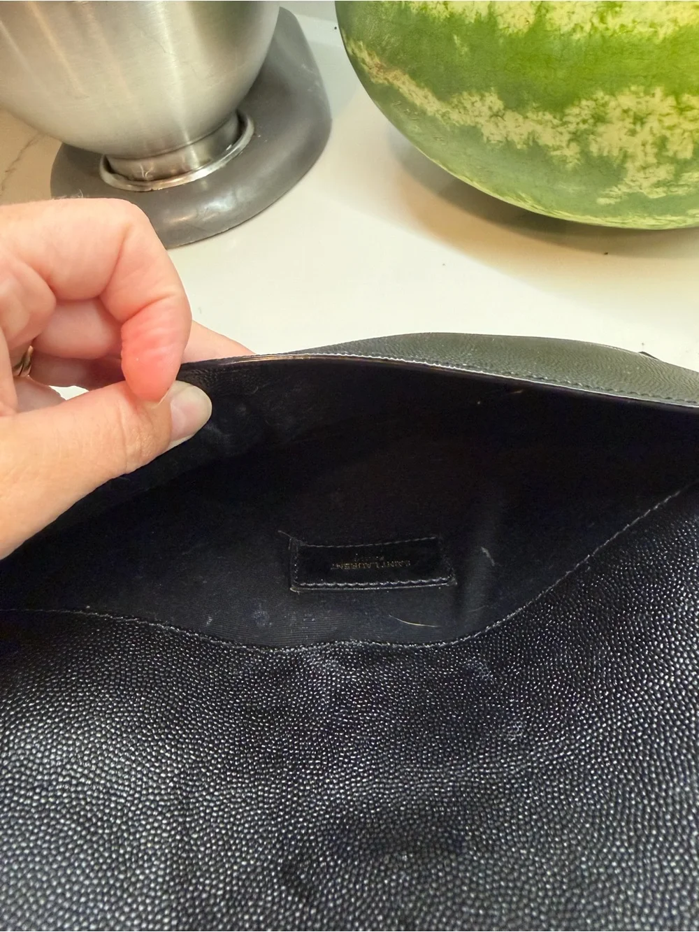 YSL Uptown Clutch
